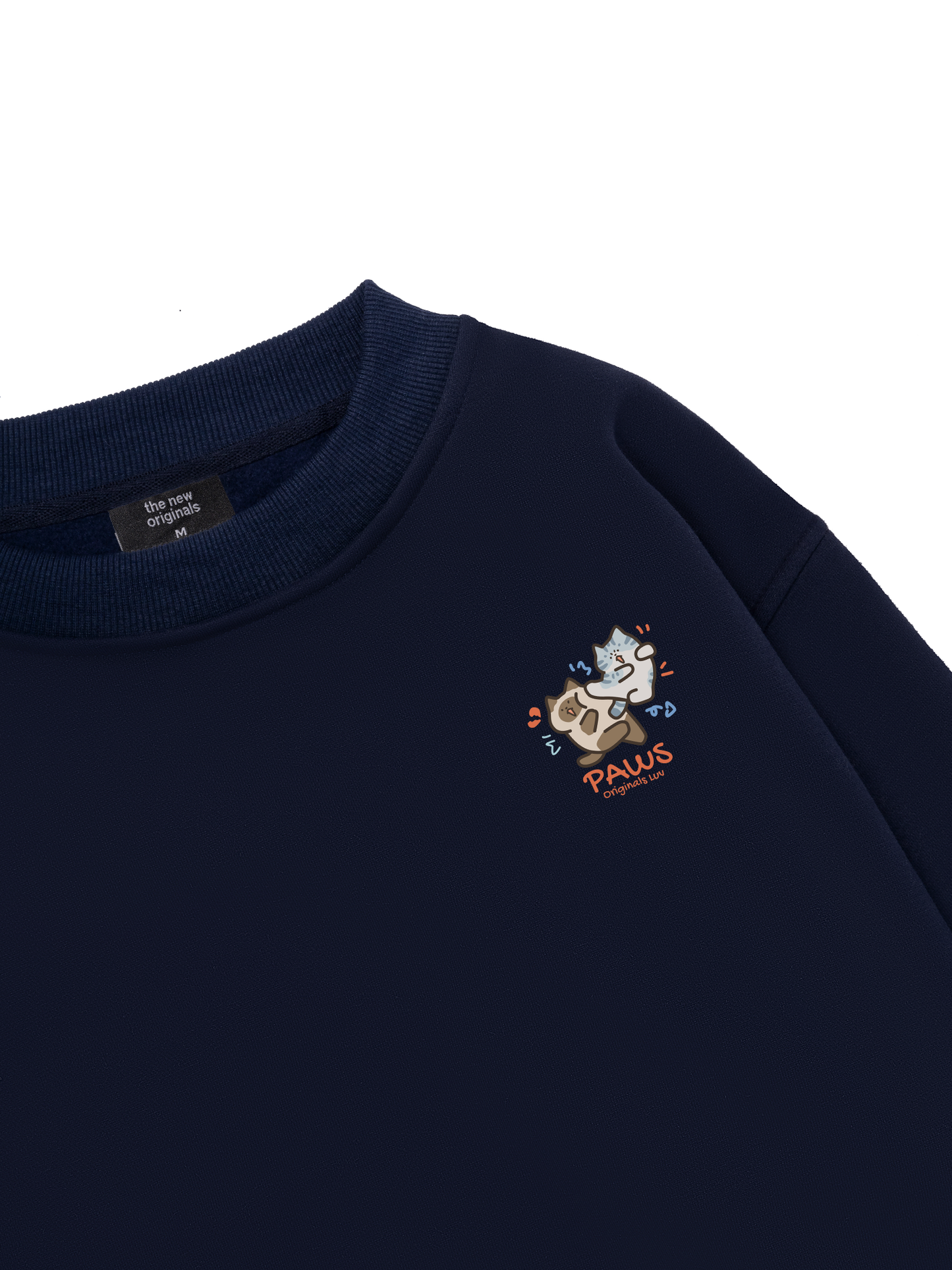 Paws Luv Cat Couple Sweater