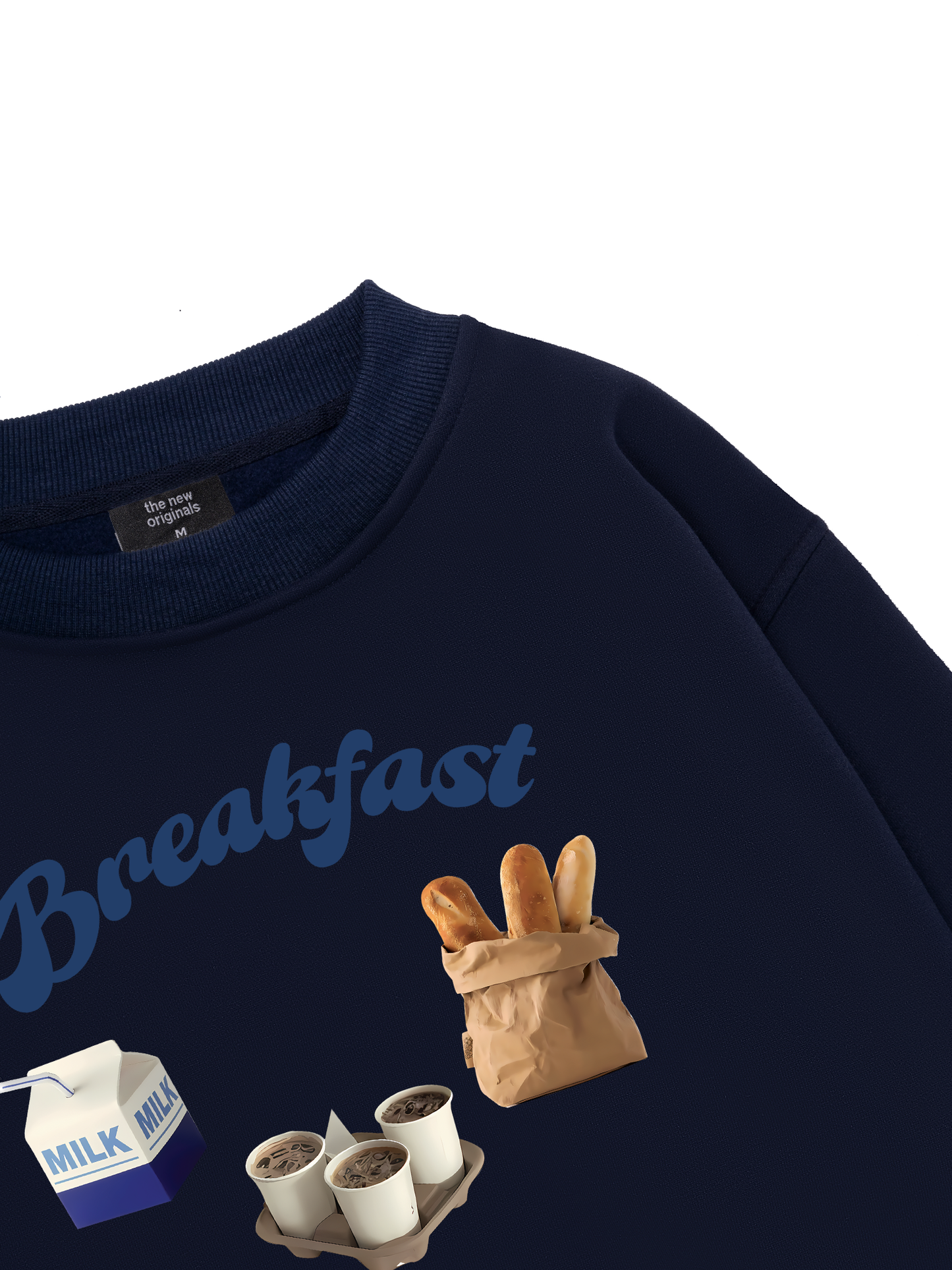 Sweet Pastry Milk And Bread  Sweater