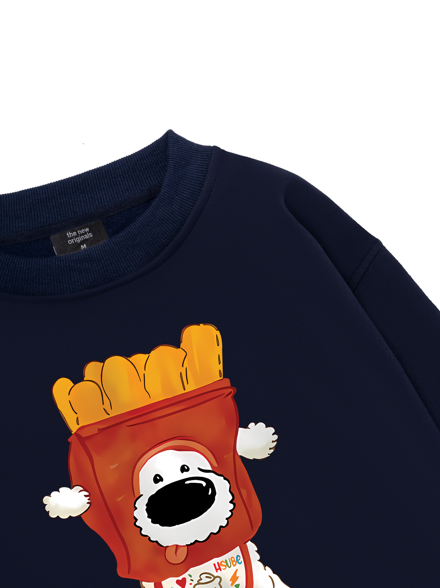 Sweet Pastry Cute Dog With Bread Sweater