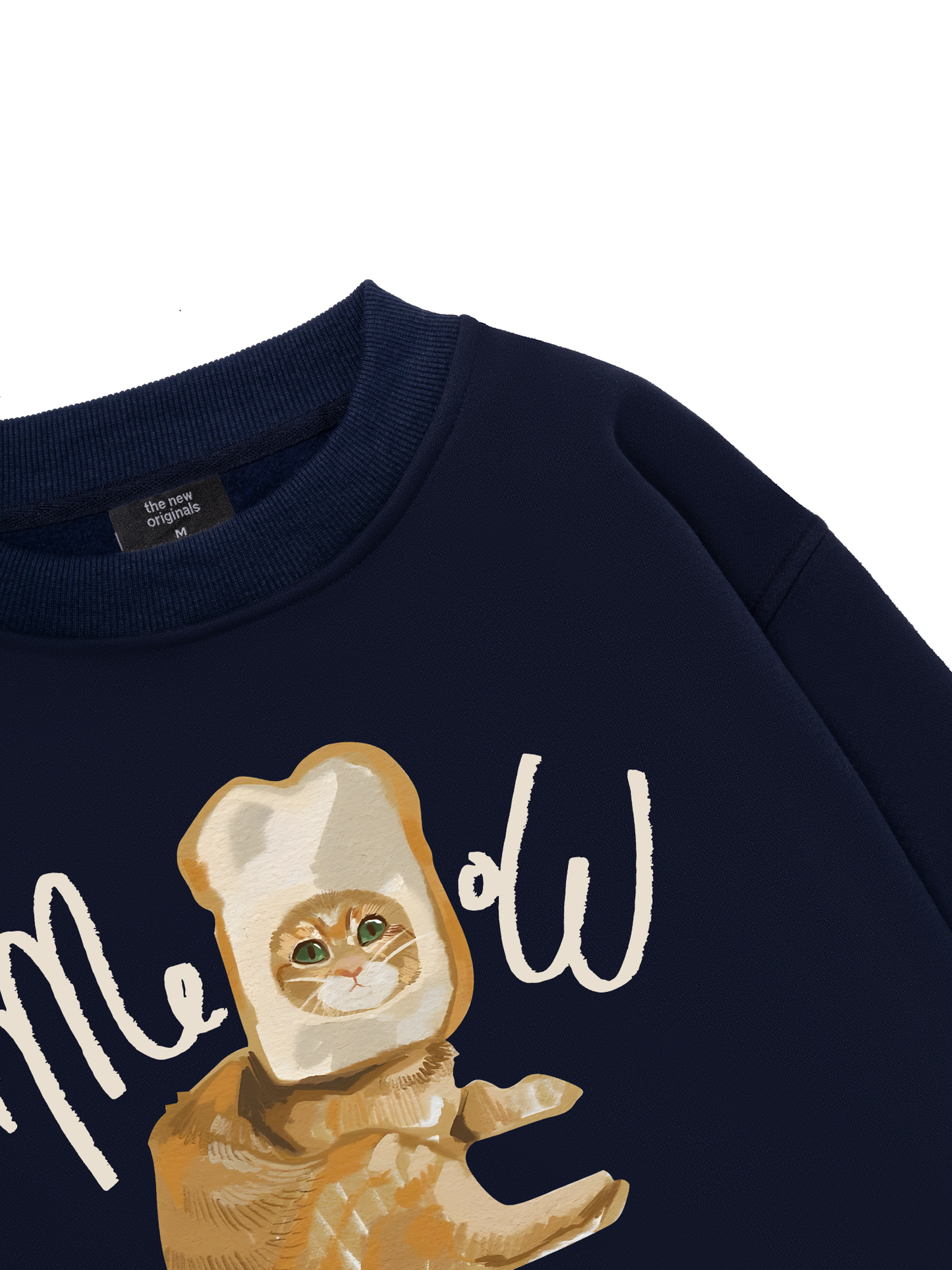 Toast Face Cat Sweater