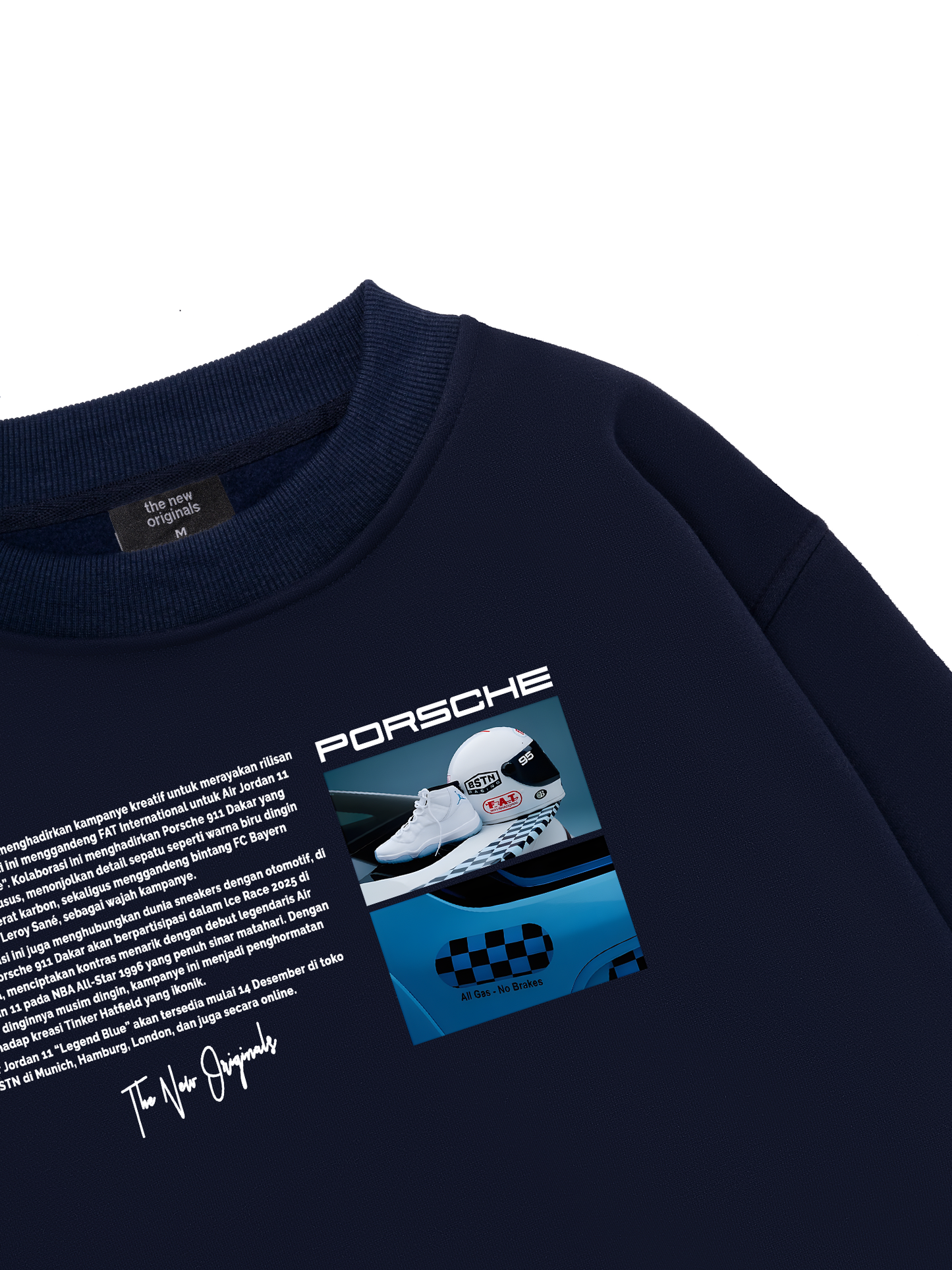 CAR Porsche 911 Blue Legend Sweater