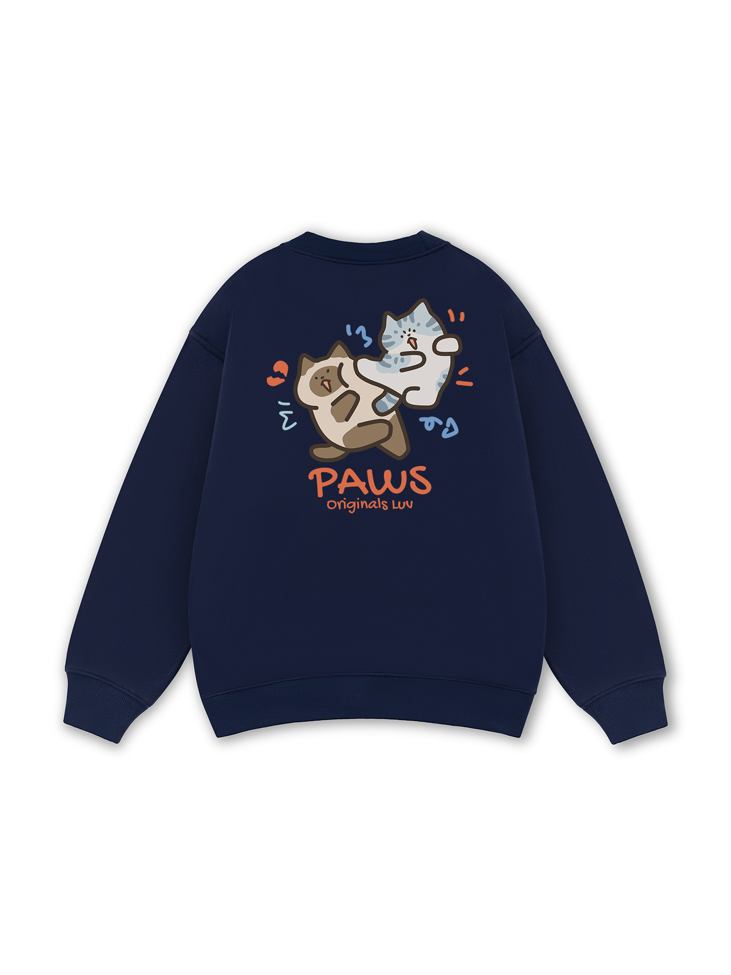 Paws Luv Cat Couple Sweater