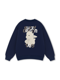 Fuzzy Font Dragon Sweater