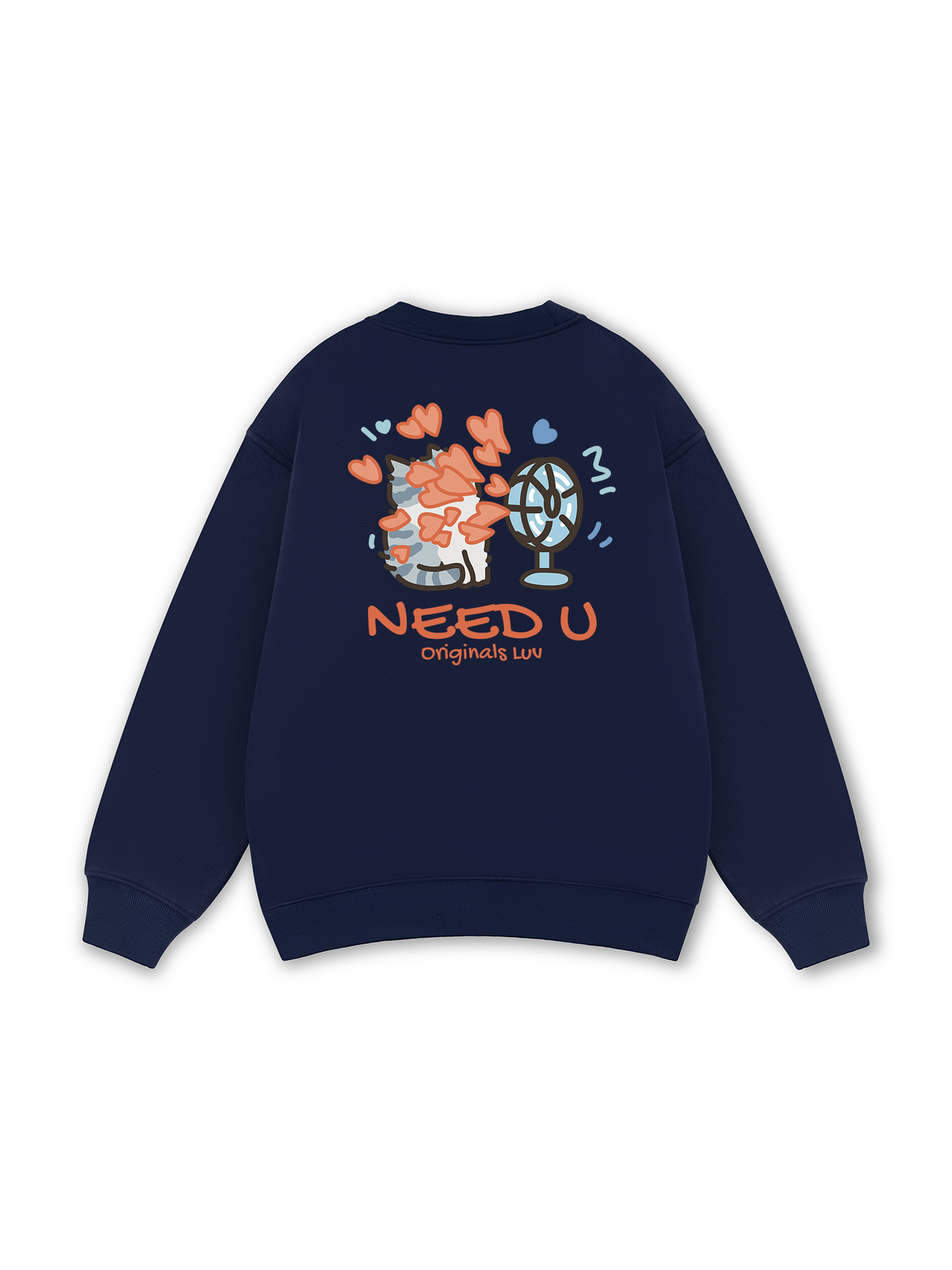 Need You Cat Couple Sweater