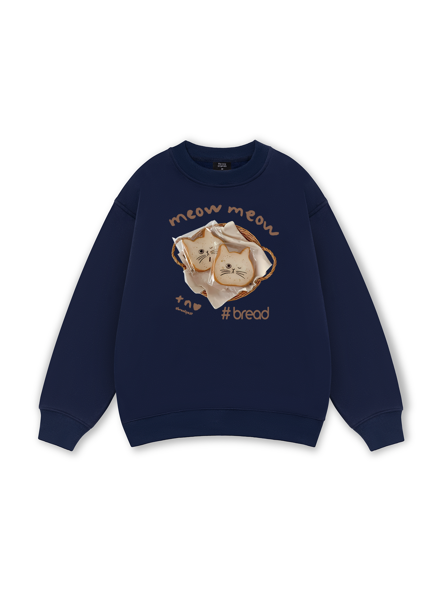 Sweet Pastry Meow Meow Bead Sweater