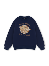 Sweet Pastry Meow Meow Bead Sweater