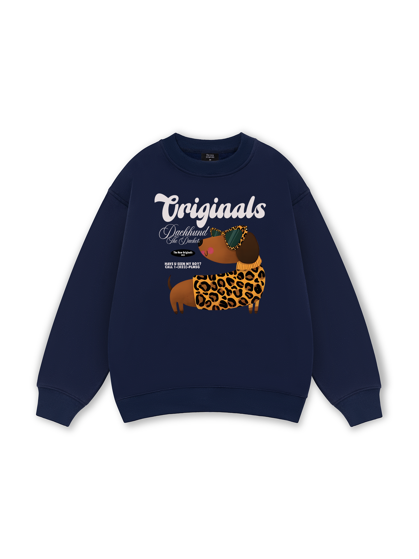 Leopard Dachshund Sweater