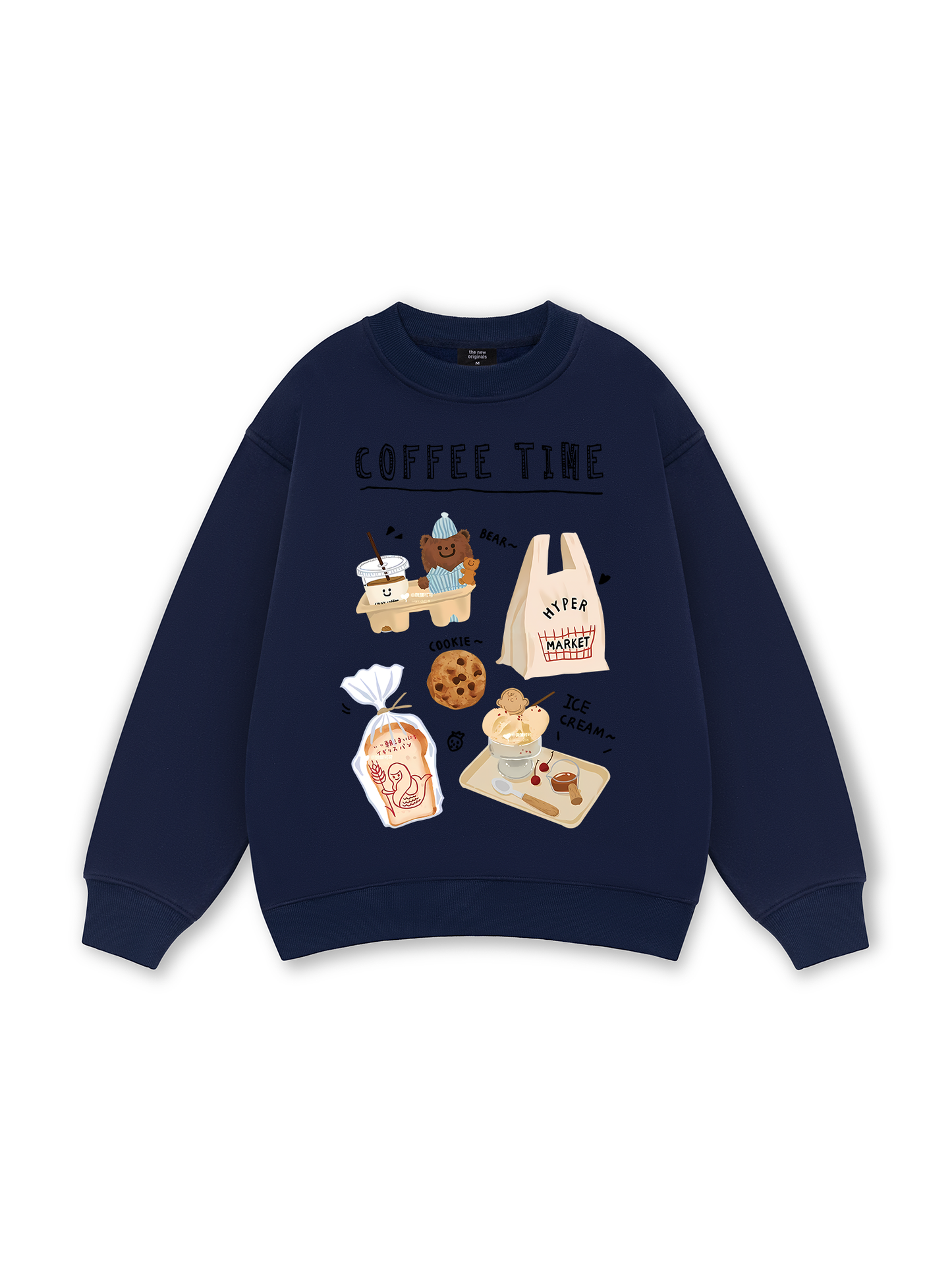 Sweet Pastry Coffee Time Sweater
