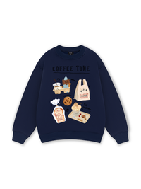 Sweet Pastry Coffee Time Sweater