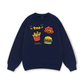 Sweet Pastry Burger Fry Sweater