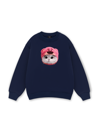 Animal Mood Pink Meow Sweater