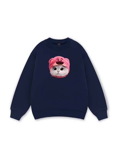Animal Mood Pink Meow Sweater