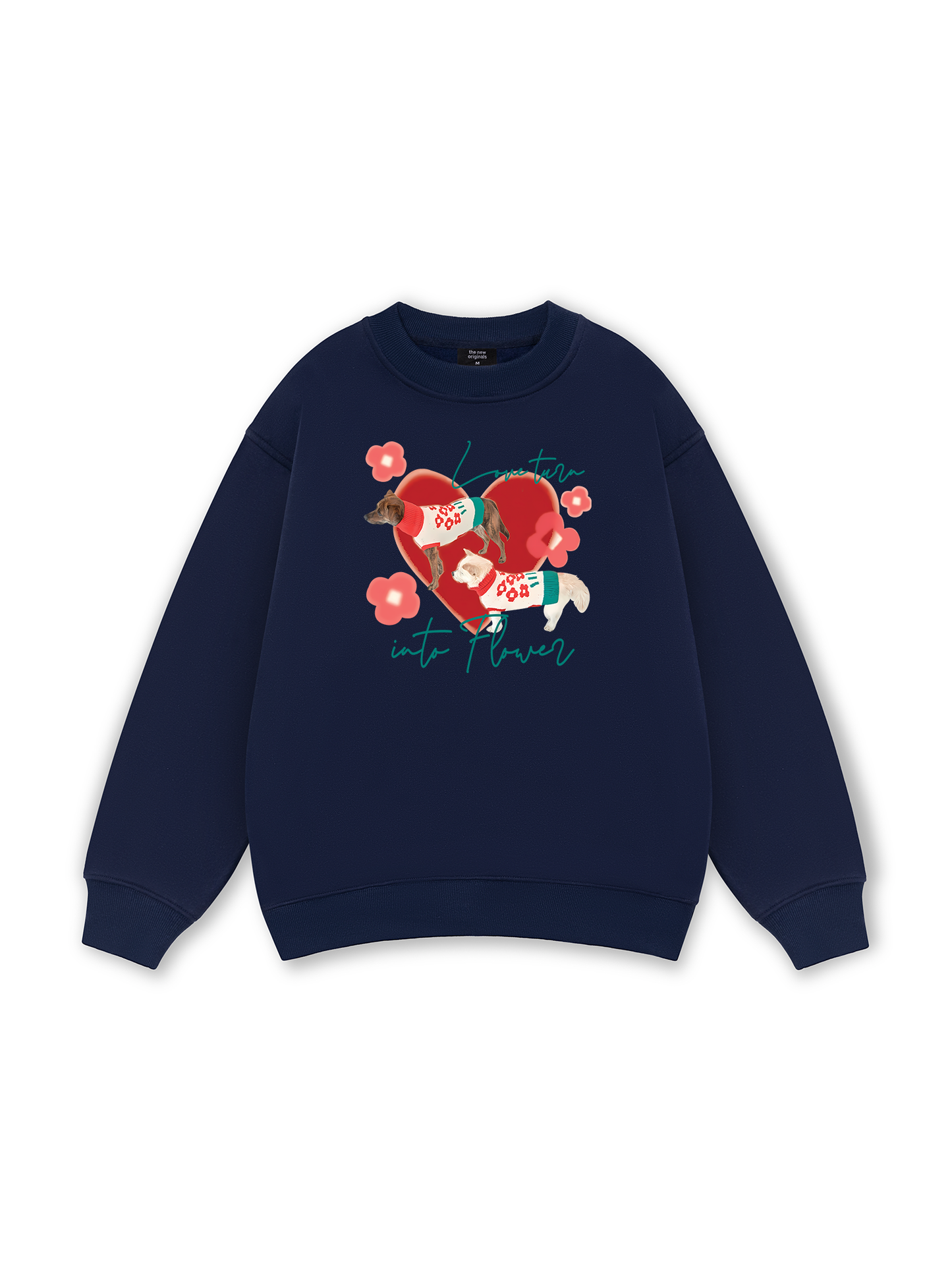 Animal Mood Love Turr Into Flower Sweater
