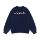 Sweet Pastry Black Pink Meow Meow Strawberry Sweater