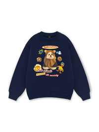 Sweet Pastry And Puppy Duck Sweater