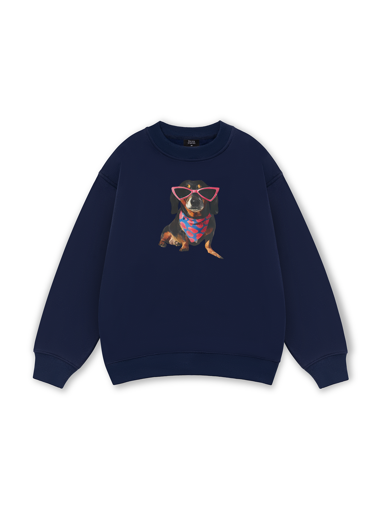 Animal Pink Glasses Sweater
