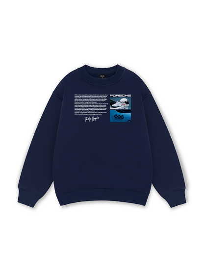 CAR Porsche 911 Blue Legend Sweater