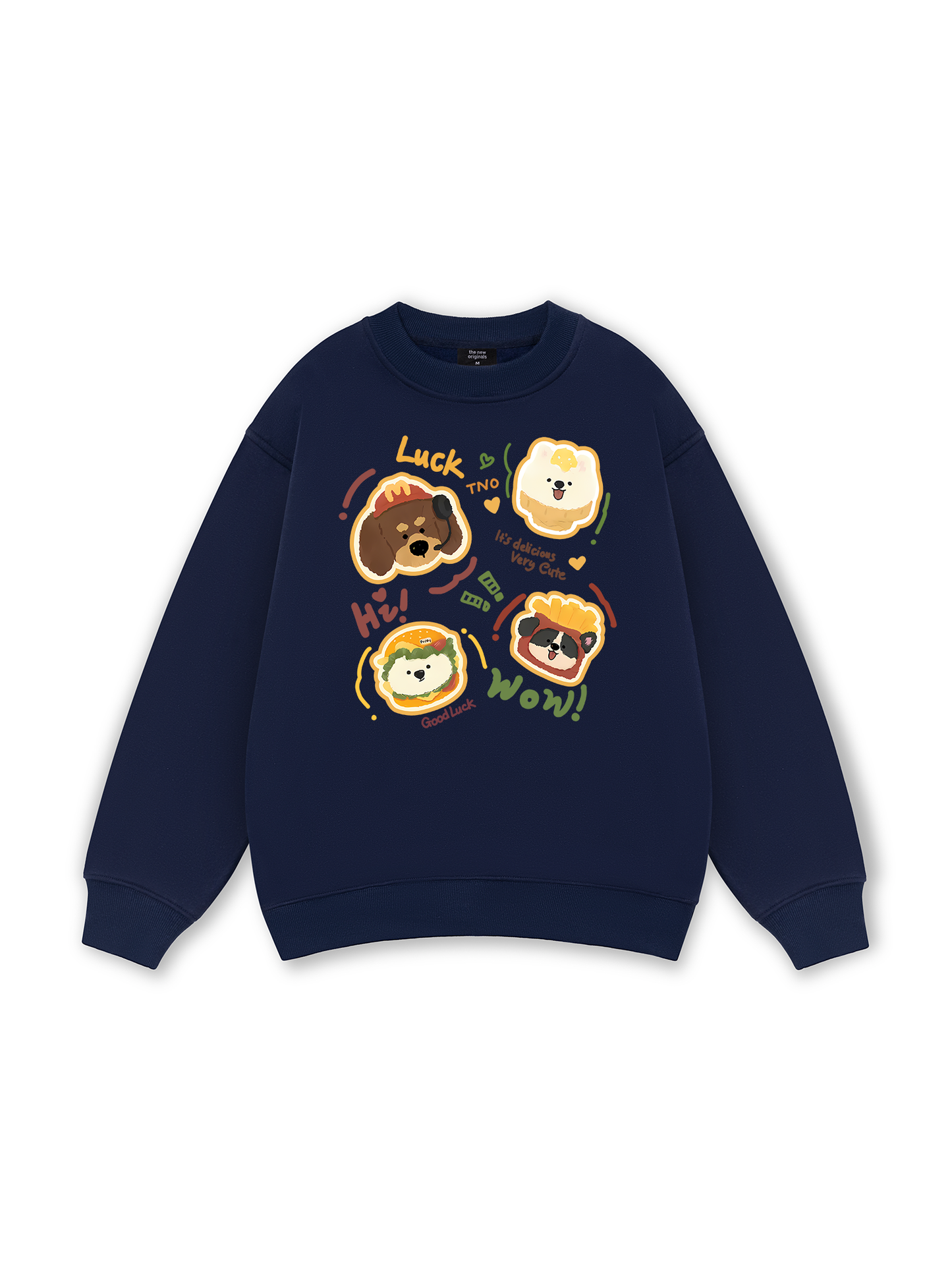 Sweet Pastry Cute Humburger Sweater