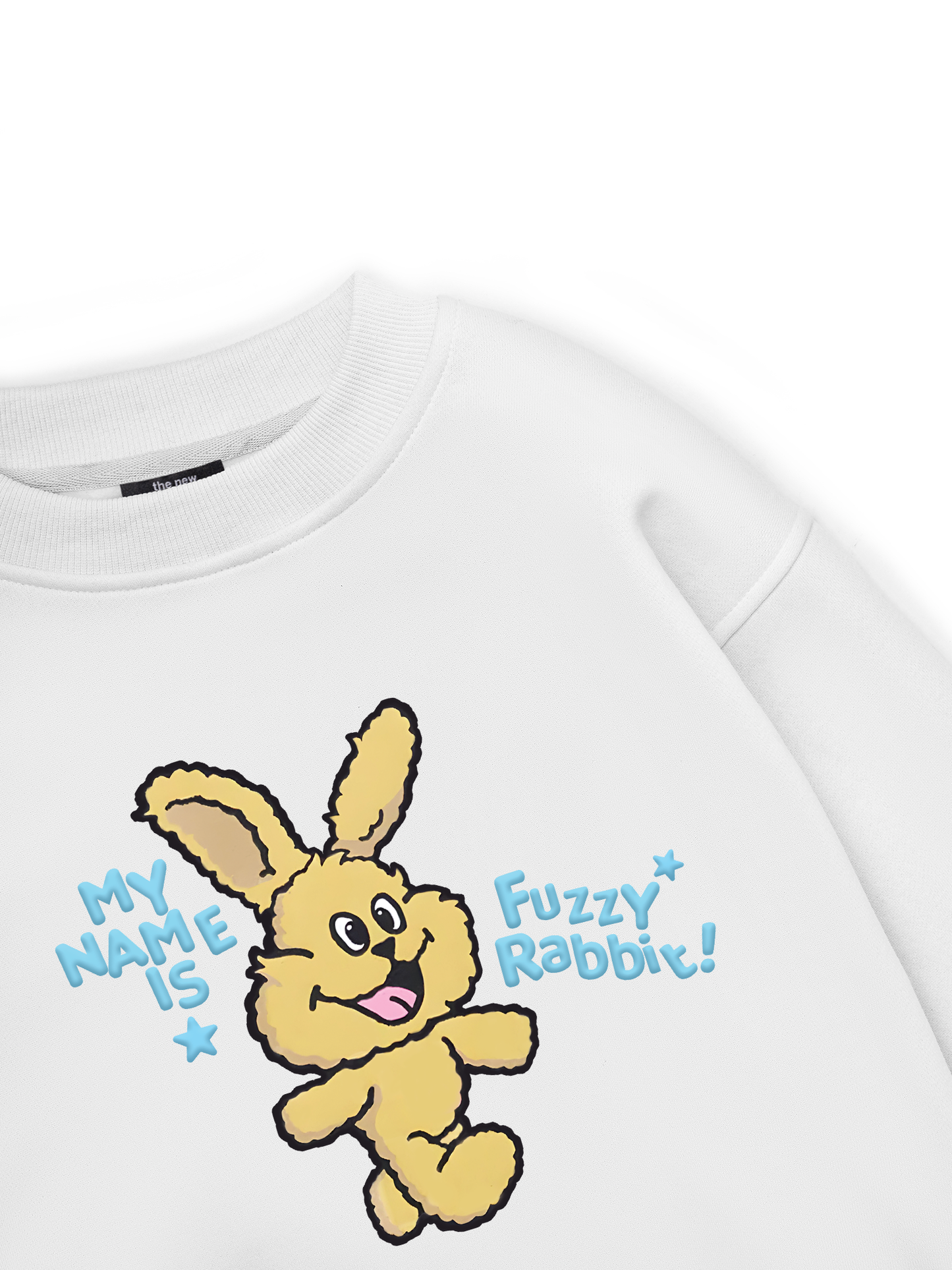 My Name Is Fuzzy Rabbit Sweater