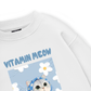 Flower With Meow Sweater