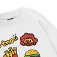 Sweet Pastry Burger Fry Sweater