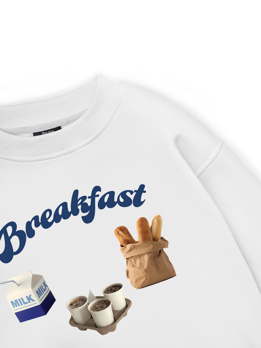 Sweet Pastry Milk And Bread  Sweater