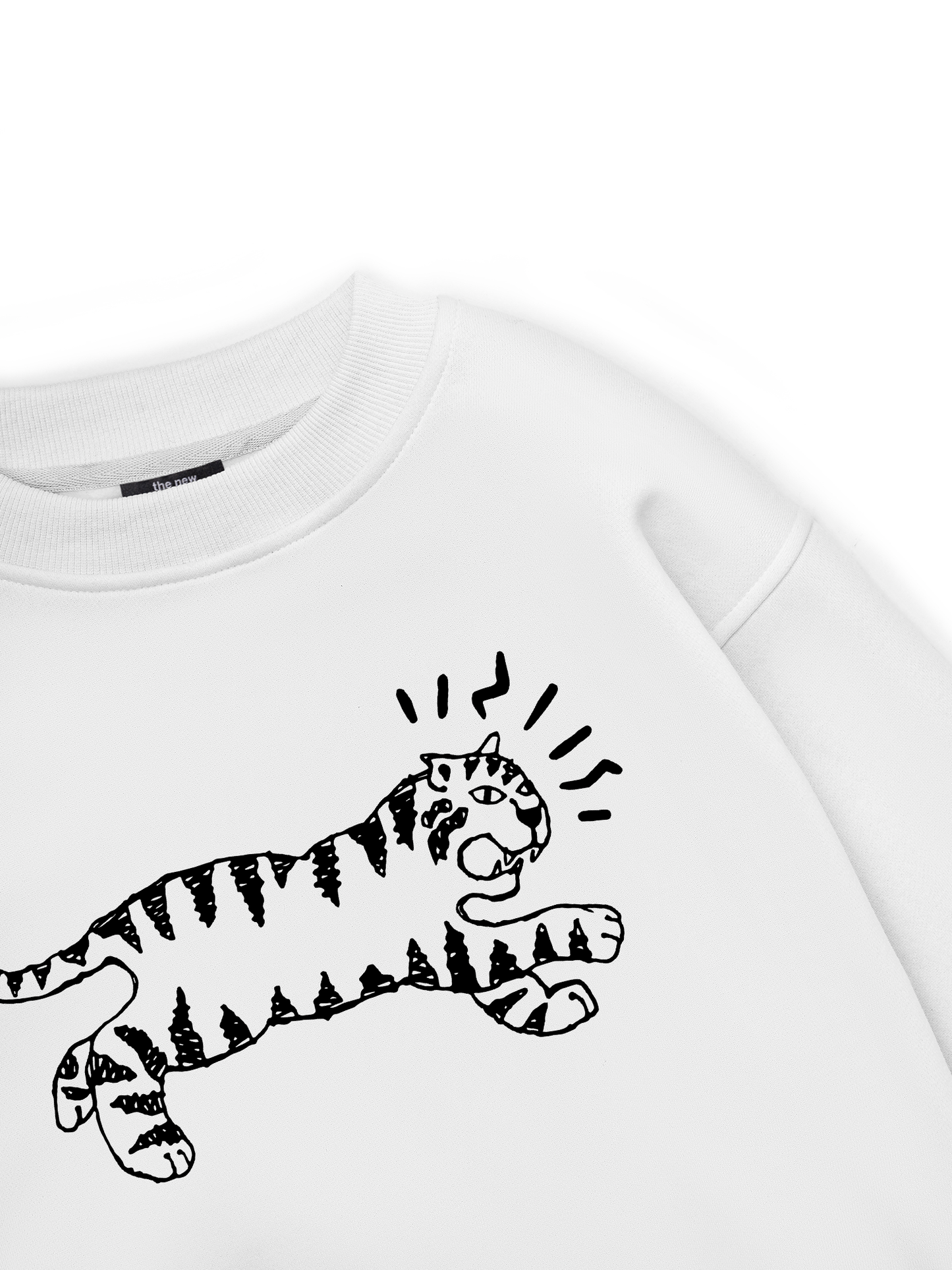 Tiger Sketch Sweater