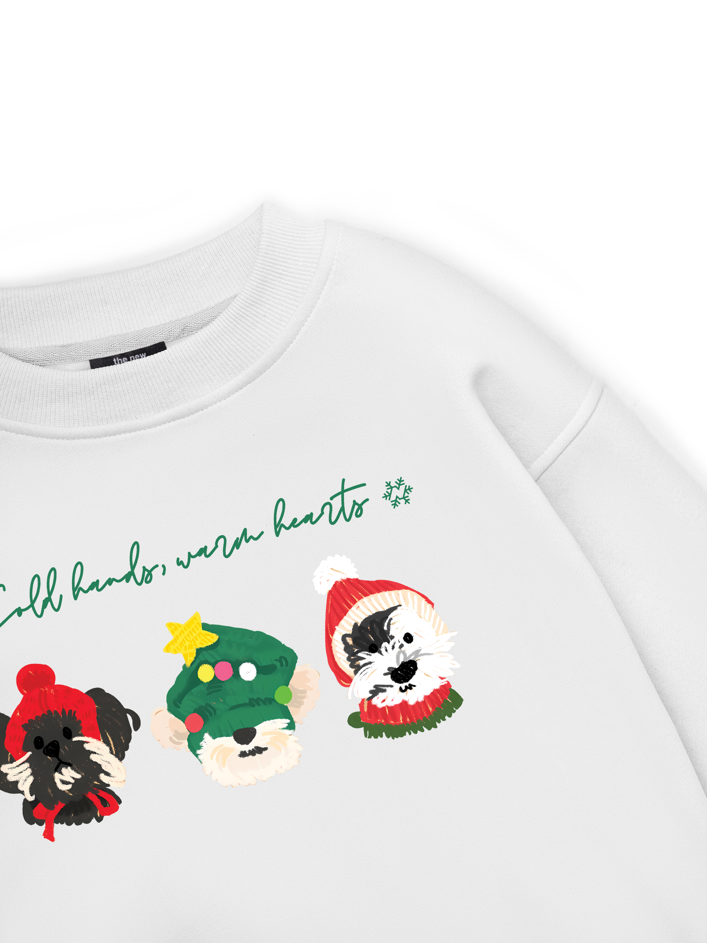 Animal Mood Cold Hand Warrm Heart Sweater