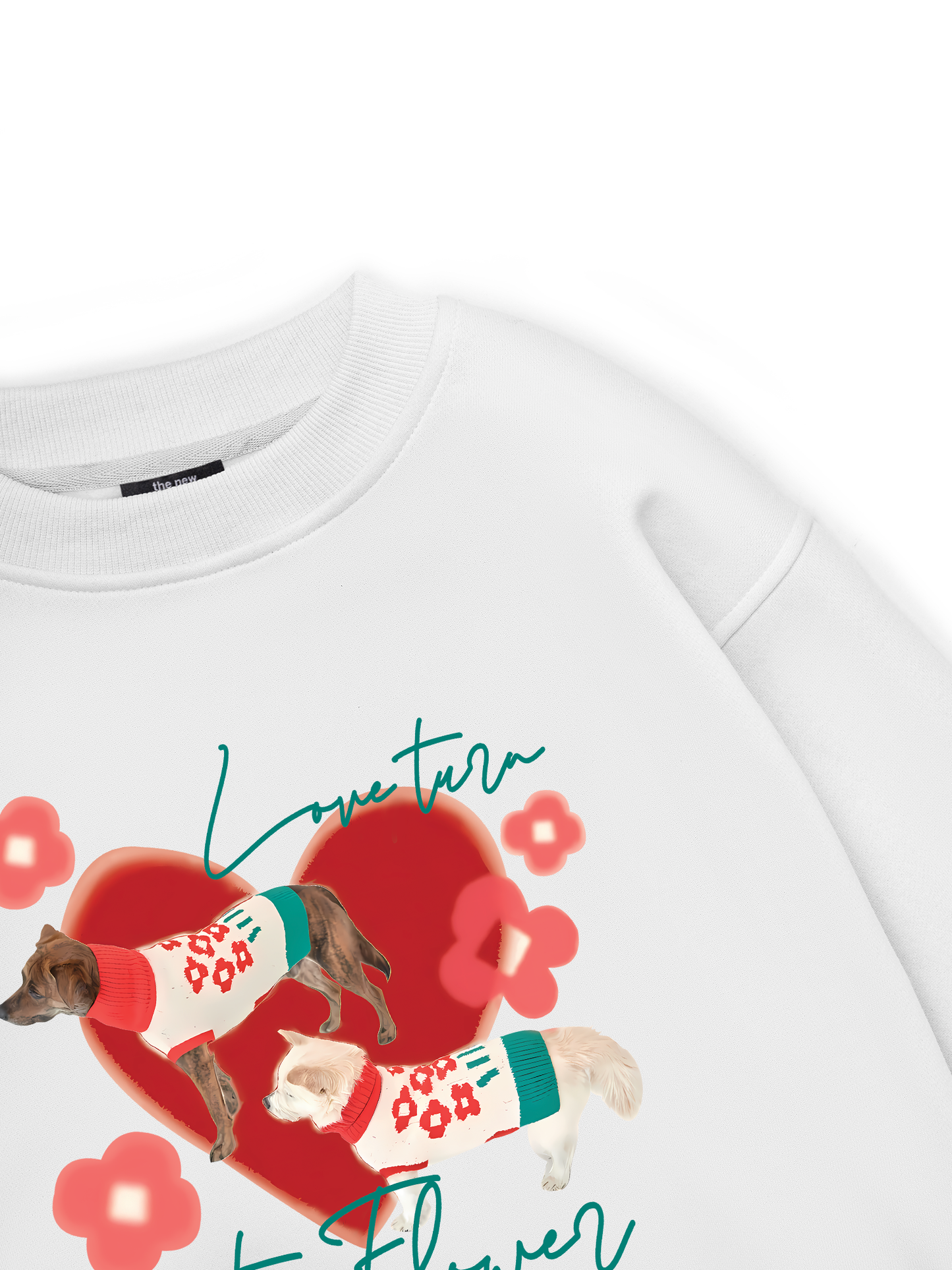 Animal Mood Love Turr Into Flower Sweater