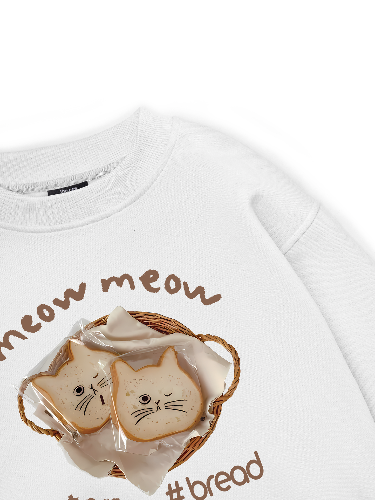 Sweet Pastry Meow Meow Bead Sweater