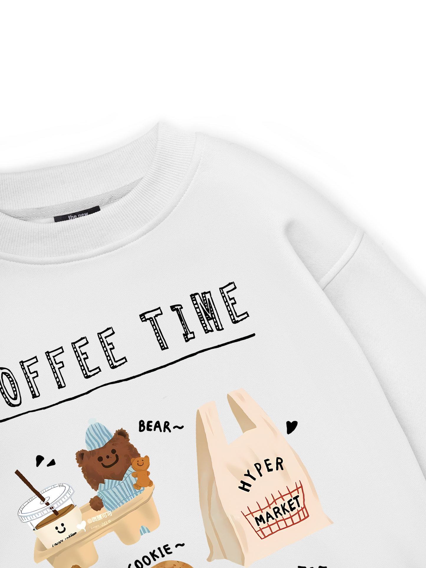 Sweet Pastry Coffee Time Sweater