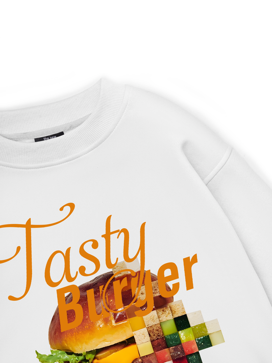 Foody Tasty Burger Sweater