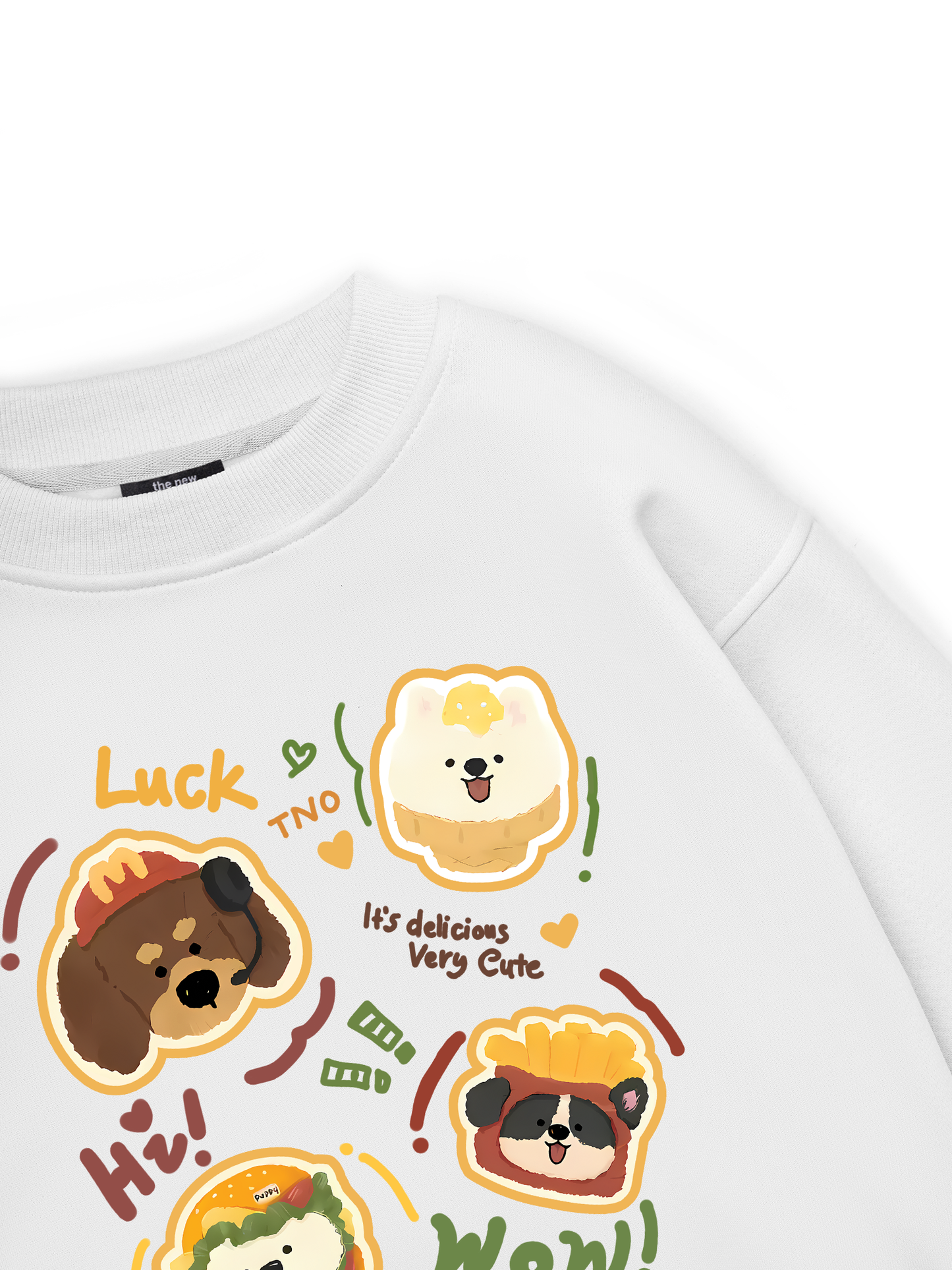 Sweet Pastry Cute Humburger Sweater