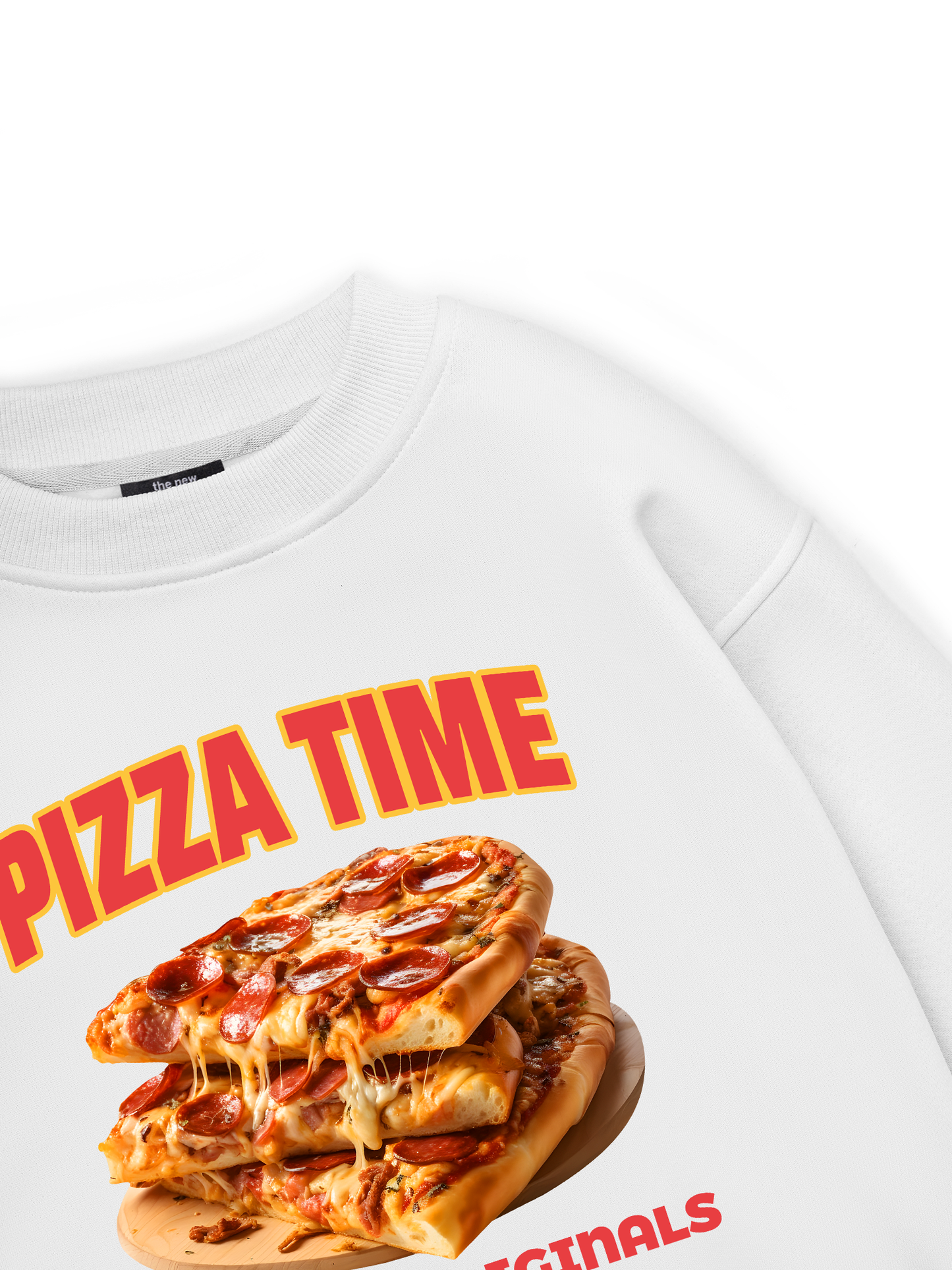 Foody Pizza Time Sweater