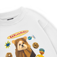 Sweet Pastry And Puppy Duck Sweater