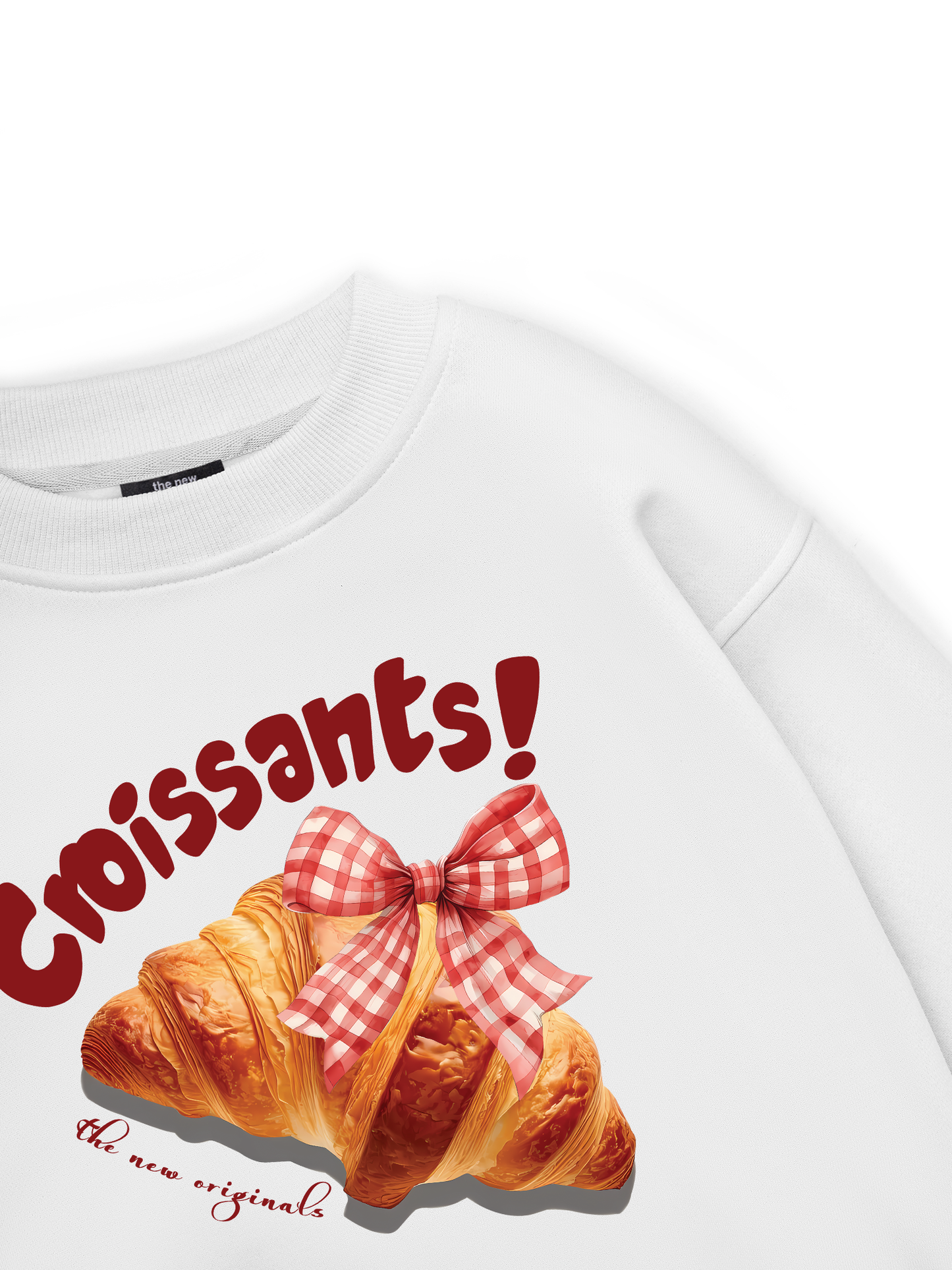 Sweet Pastry Red Bơ Croissant Sweater