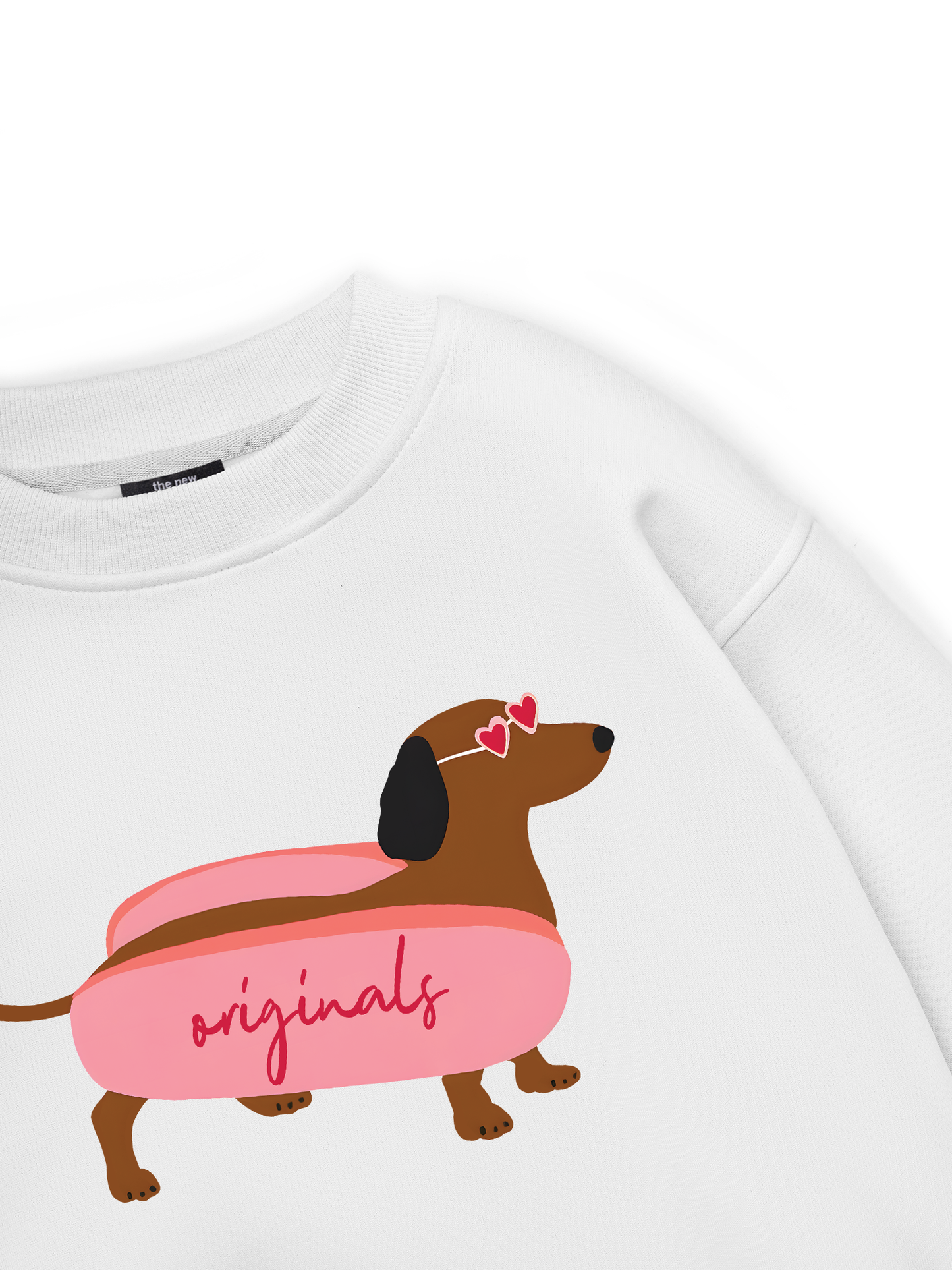 Pink Dachshund Sweater