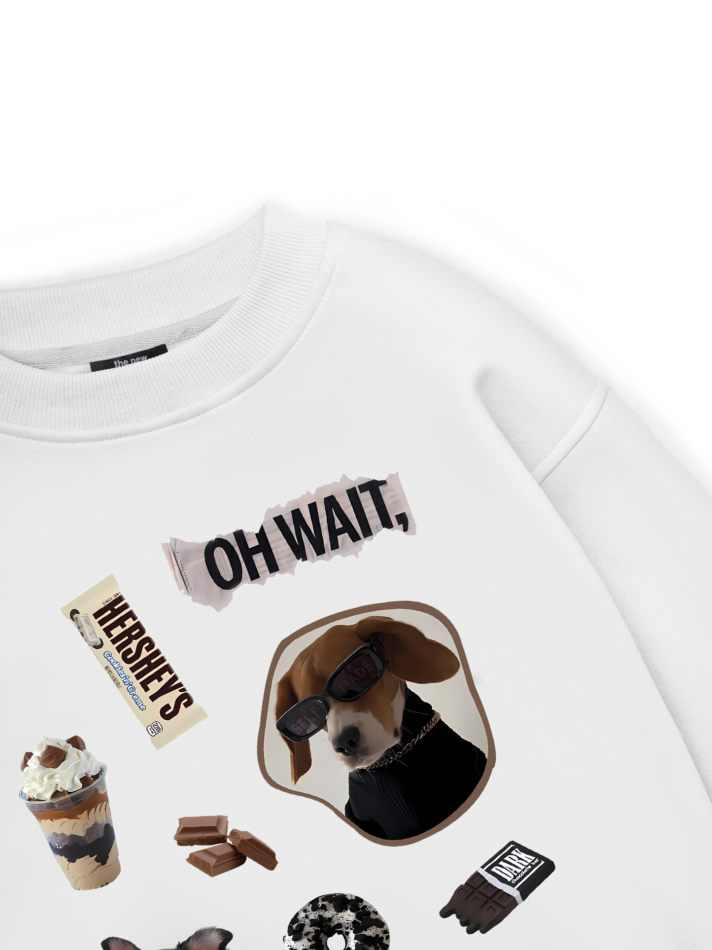Sweet Pastry Cute Puppy Chocolate Sweater