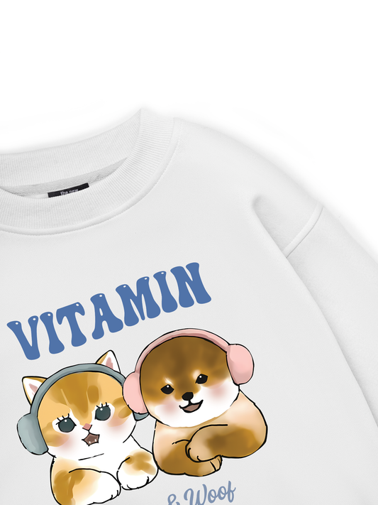 Vitamin Meow And Woof Sweater