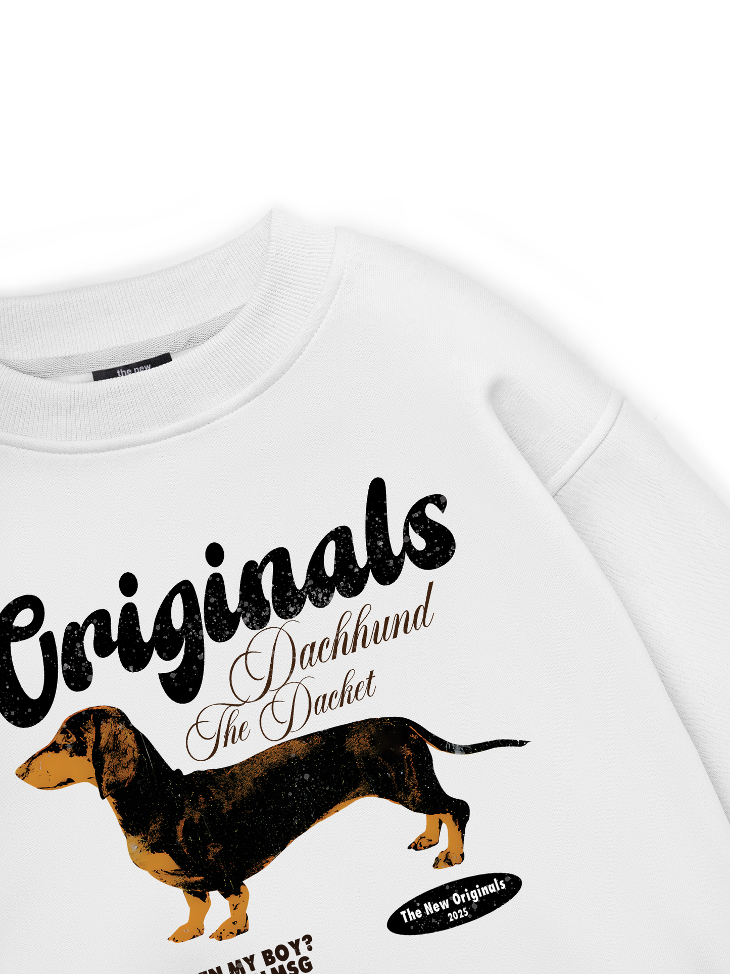 Retro Dachshund Sweater