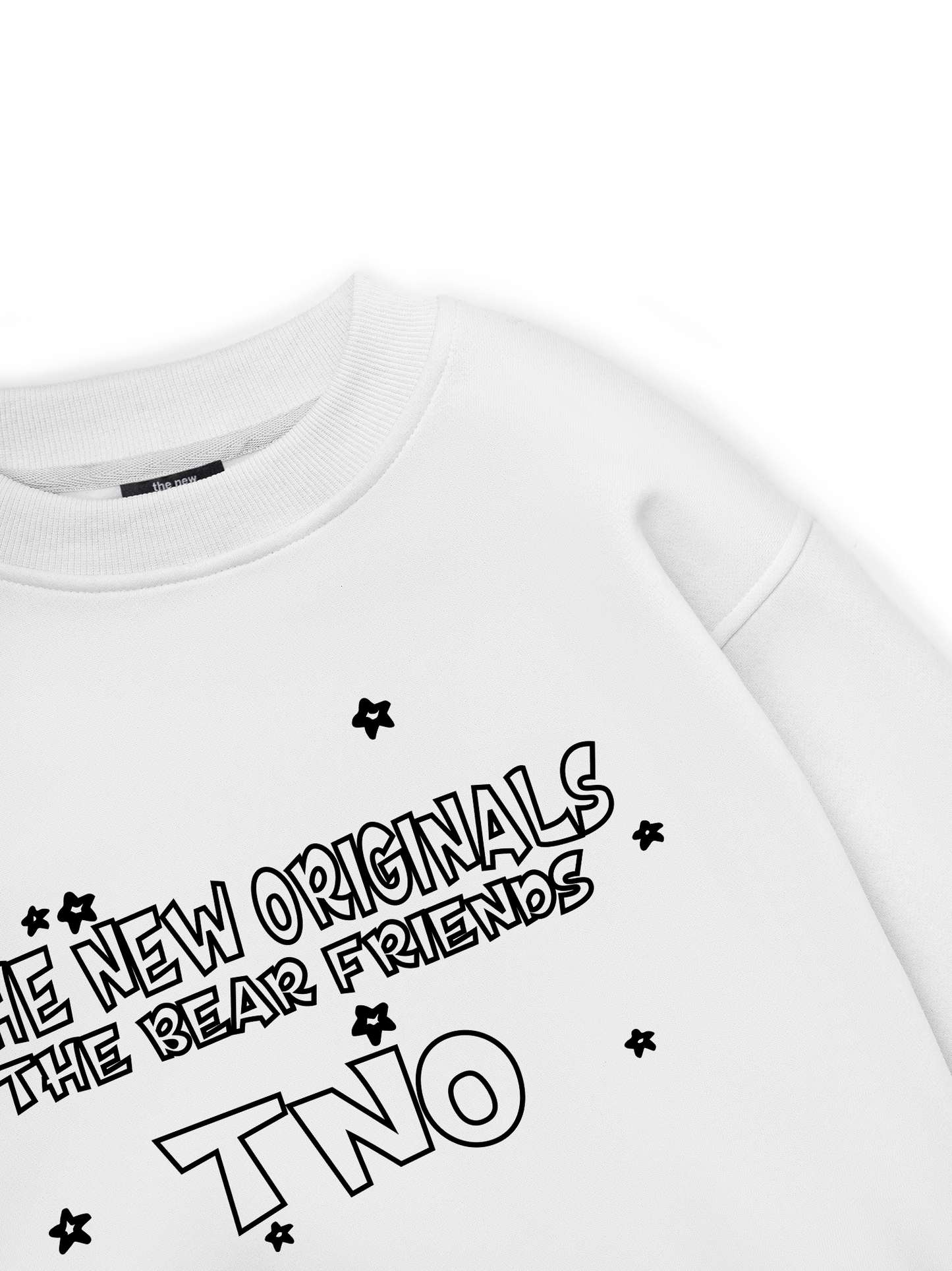 Bear Friends Doodle Artwork Sweater