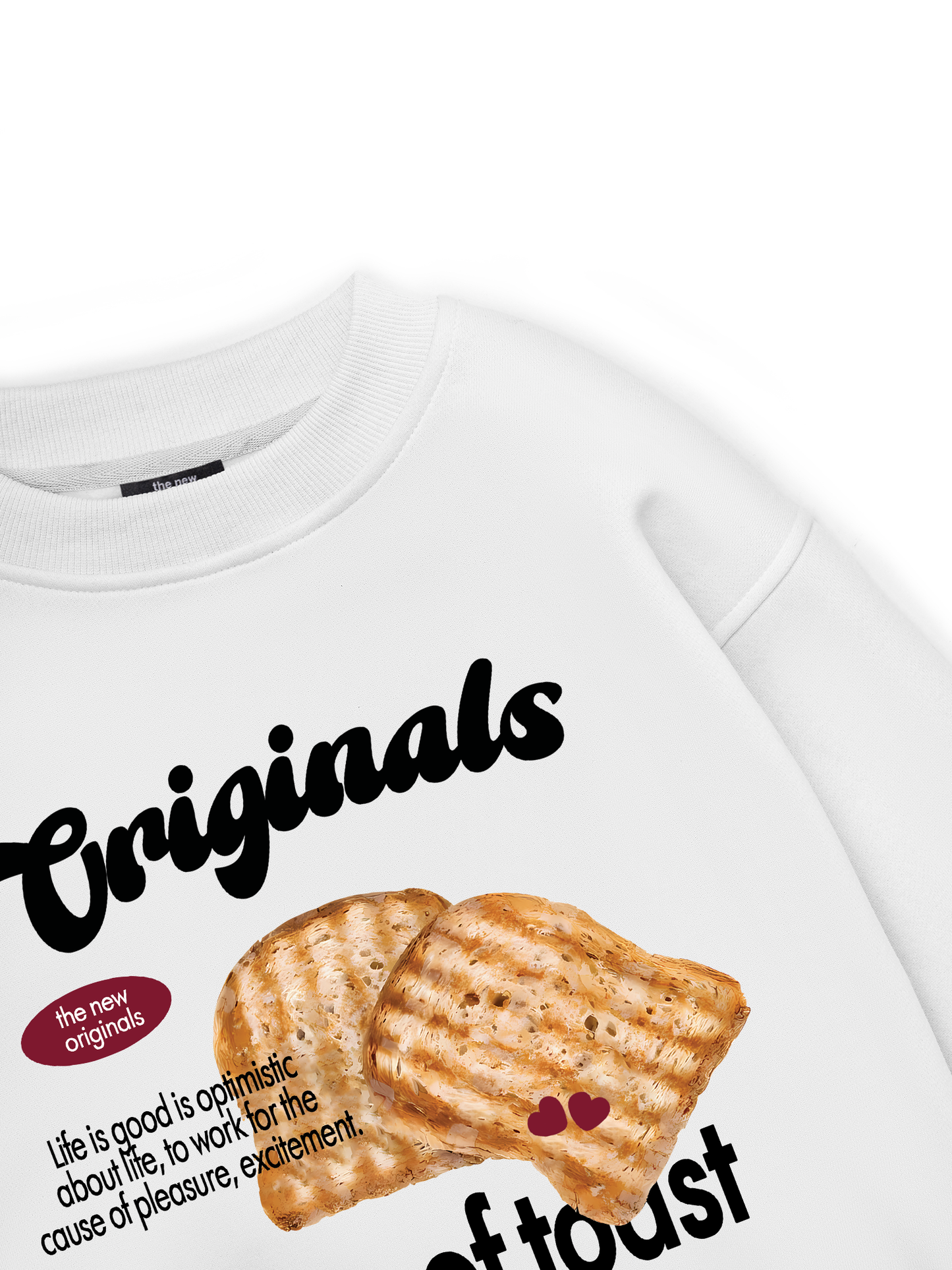 Sweet Passtry Slices Off Toast  Sweater