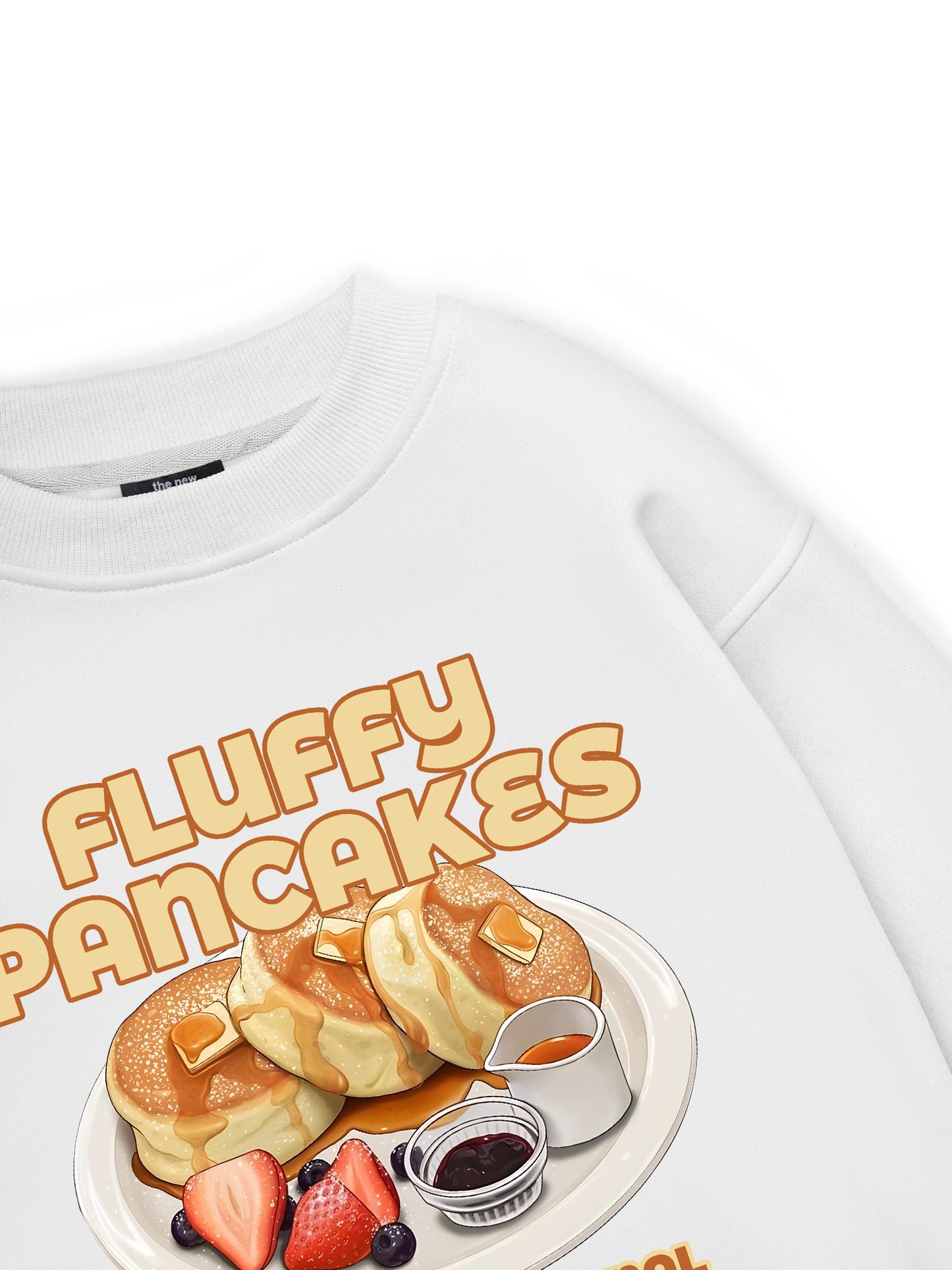 Foody Fluffy Pancakes Sweater