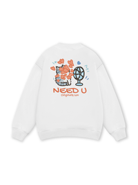 Need You Cat Couple Sweater
