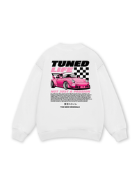 CAR Tuned Pink Sweater