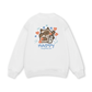 Happy Luv Cat Couple Sweater