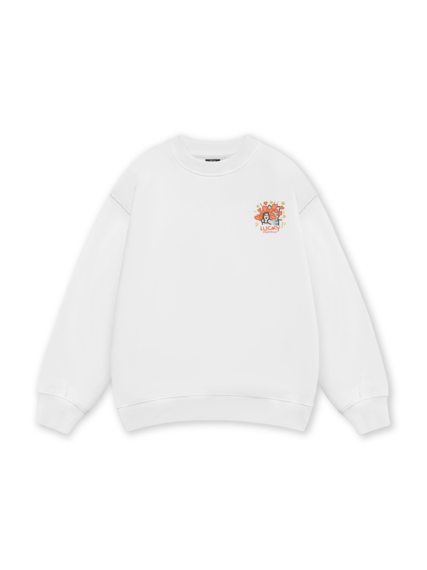 Lucky Luv Cat Couple Sweater