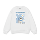 Flower With Meow Sweater