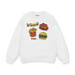 Sweet Pastry Burger Fry Sweater