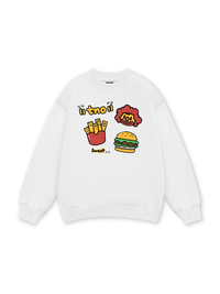 Sweet Pastry Burger Fry Sweater